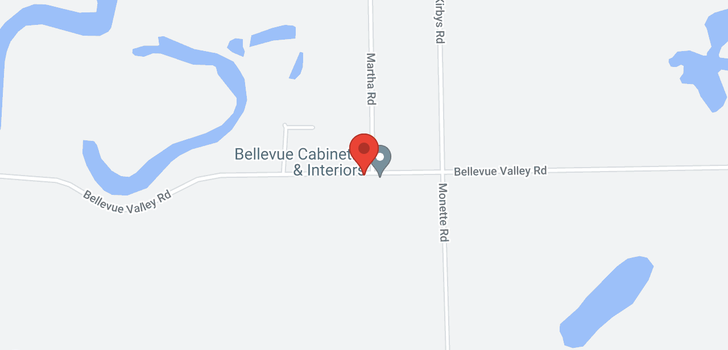 map of 283 Bellevue Valley RD